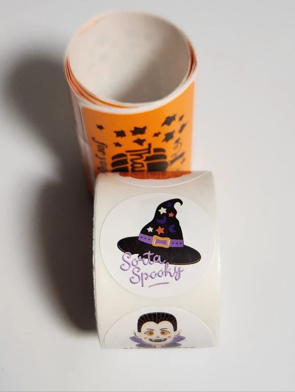 Halloween Thank You Stickers Fall Theme 215 Pieces